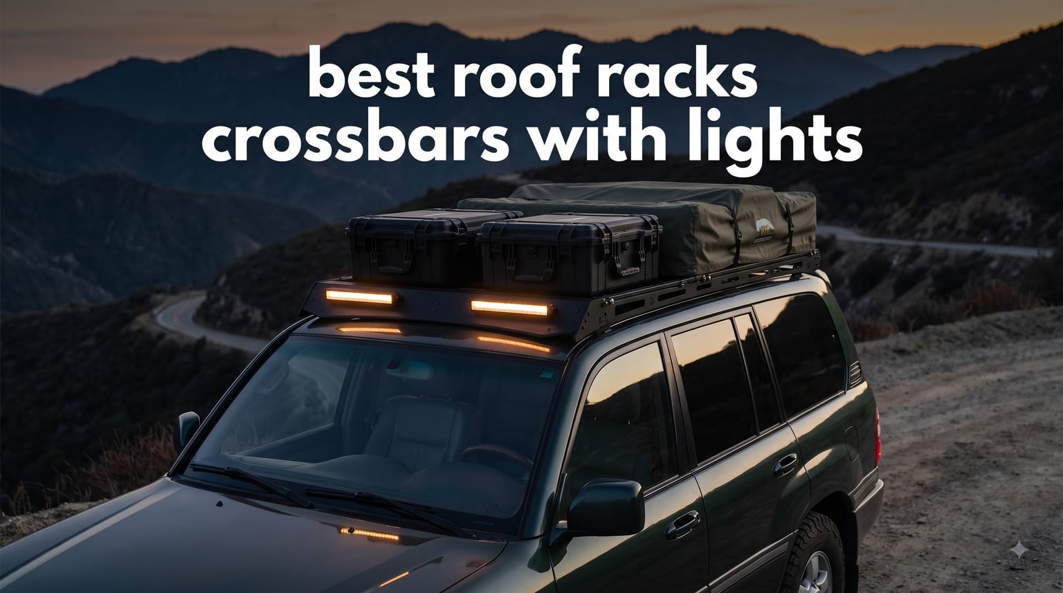 best roof racks crossbars with lights