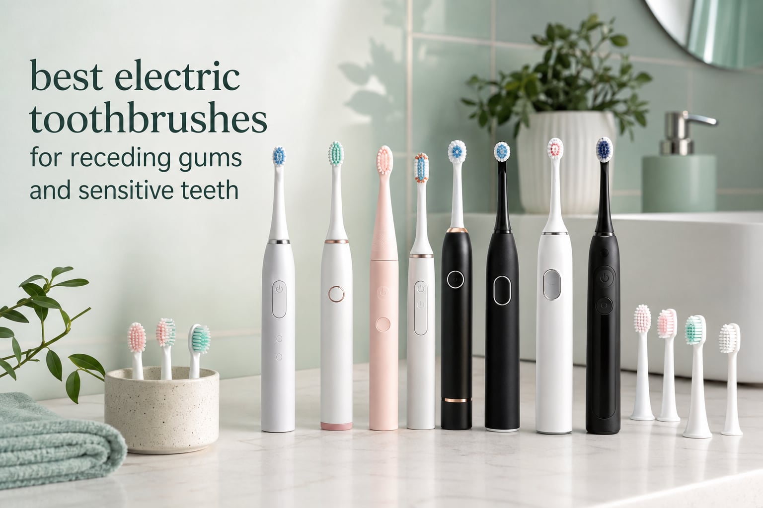 best electric toothbrushes for receding gums and sensitive teeth