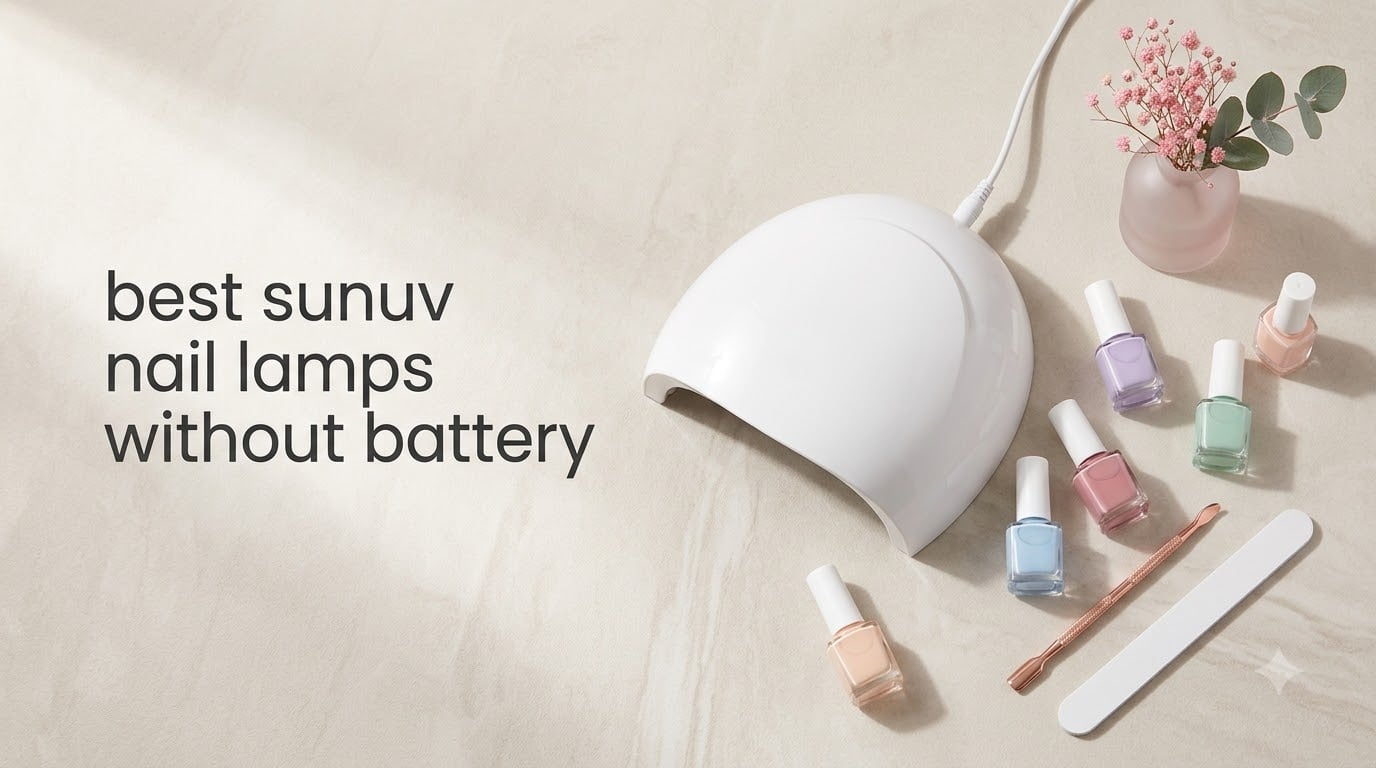 best sunuv nail lamps without battery