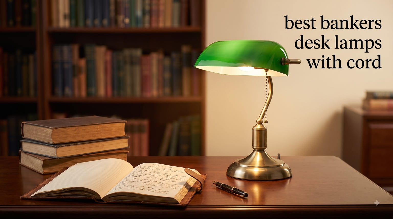 best bankers desk lamps with cord
