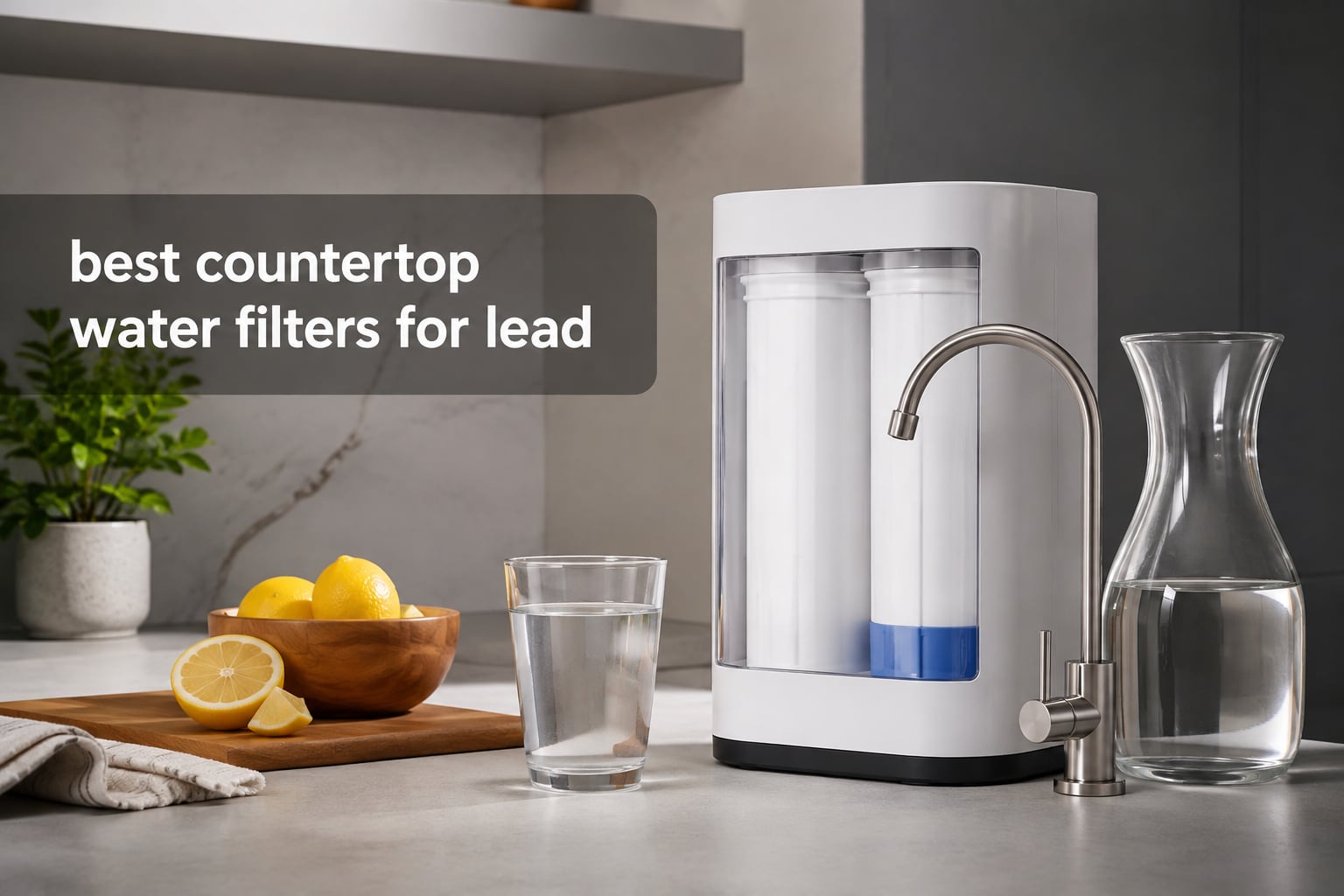best countertop water filters for lead