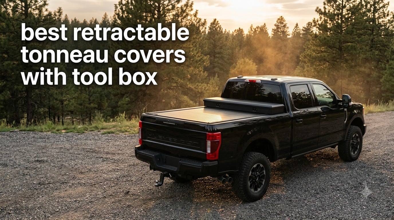 best retractable tonneau covers with tool box