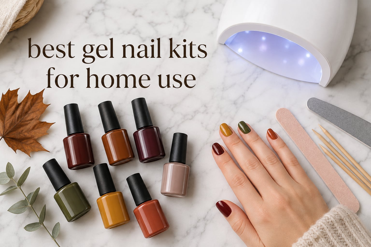 best gel nail kits for home use