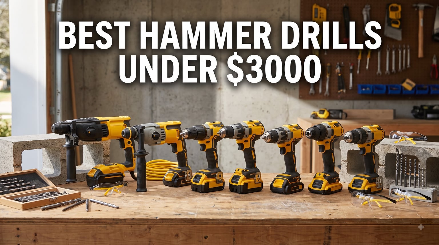 best hammer drills under $3000