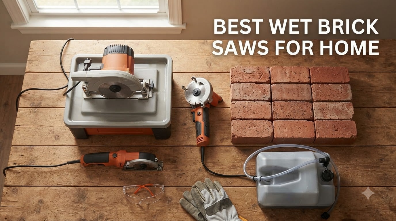 best wet brick saws for home