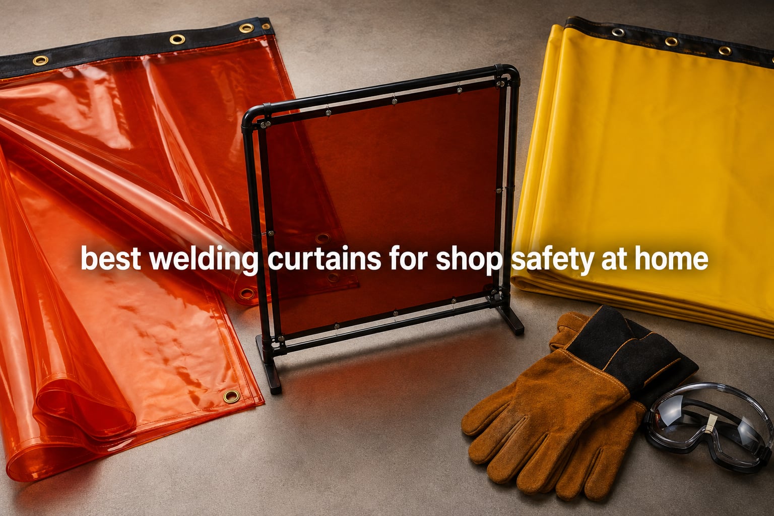 best welding curtains for shop safety at home