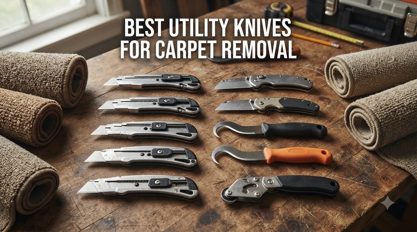 best utility knives for carpet removal