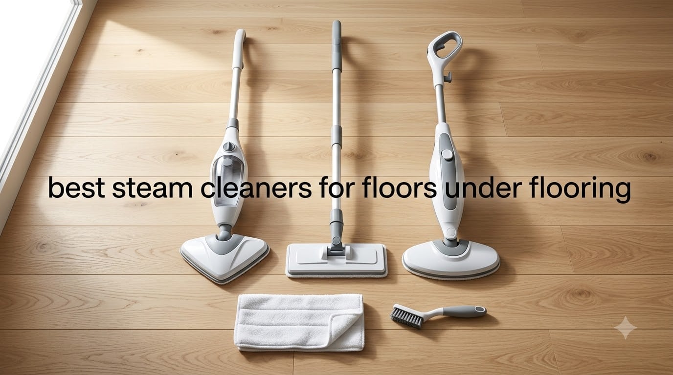 best steam cleaners for floors under flooring