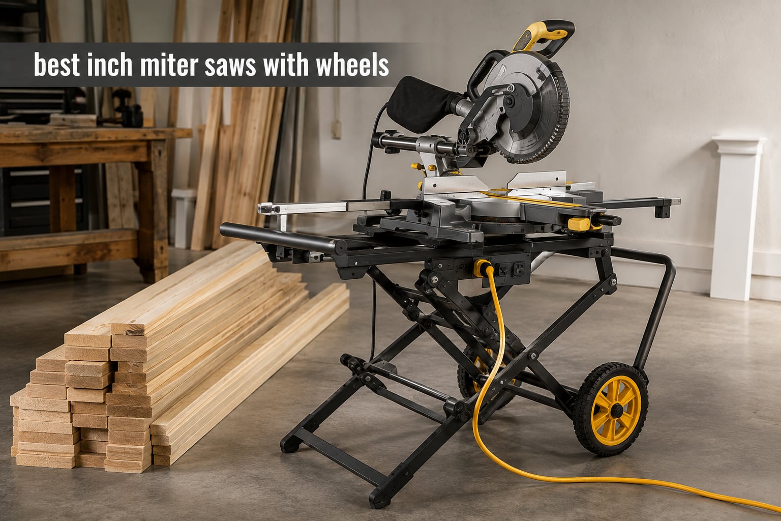 best 10 inch miter saws with wheels