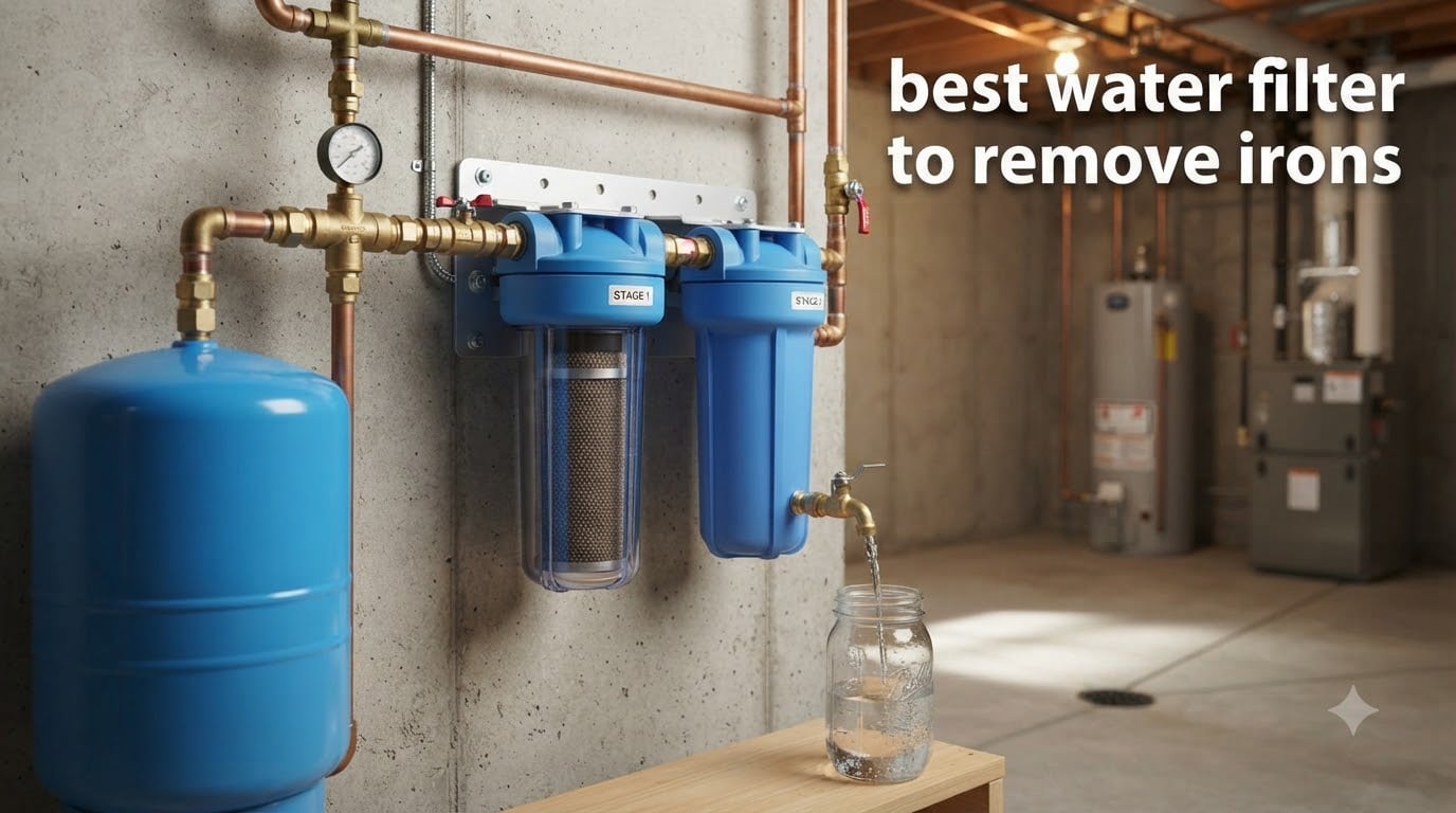 best water filter to remove irons