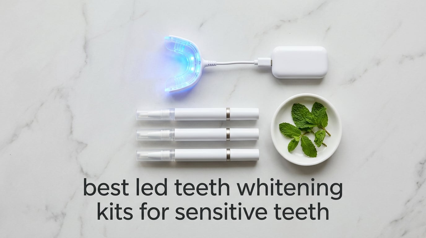 best led teeth whitening kits for sensitive teeth