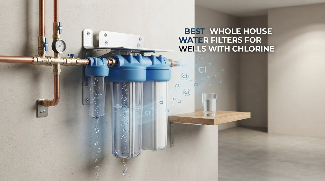 best whole house water filters for wells with chlorine