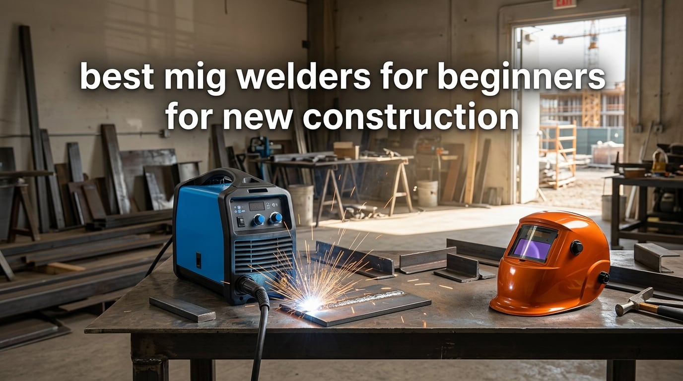 best mig welders for beginners for new construction