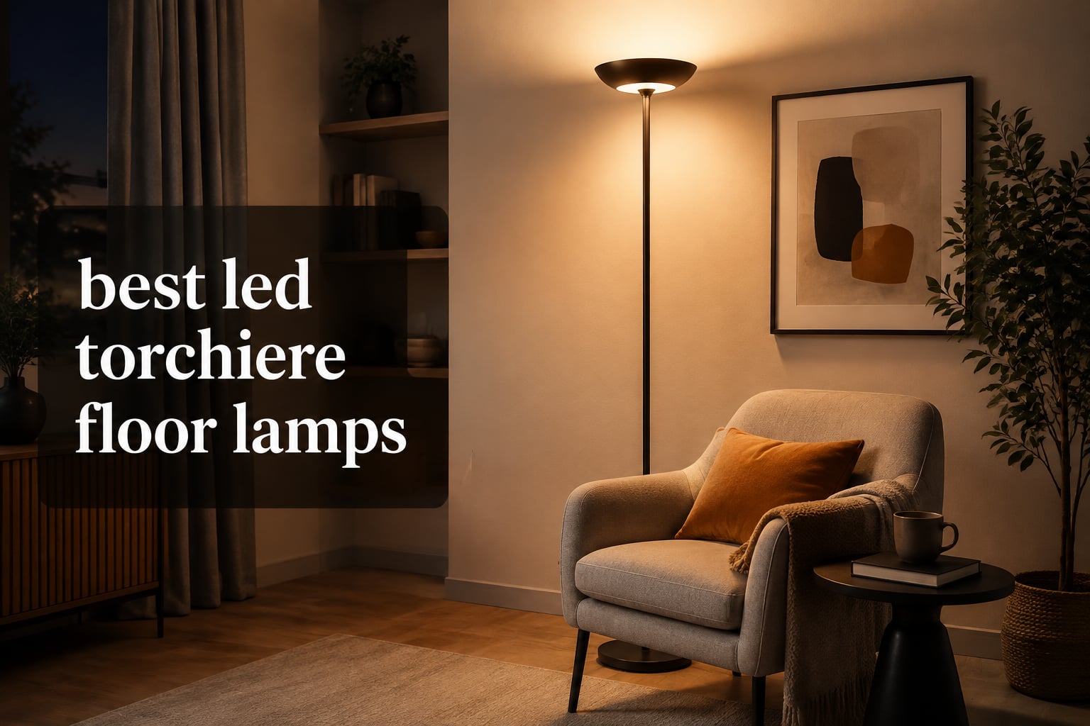 best led torchiere floor lamps