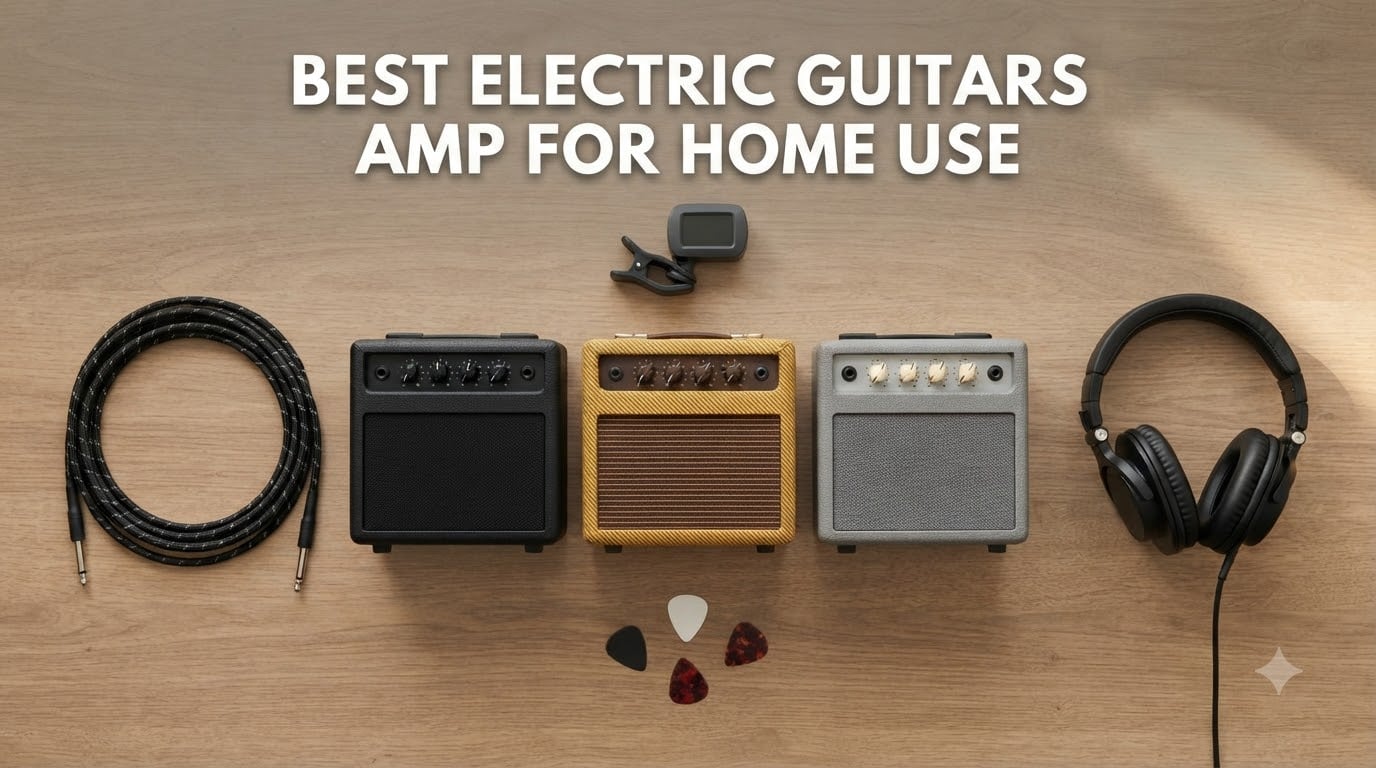 best electric guitars amp for home use