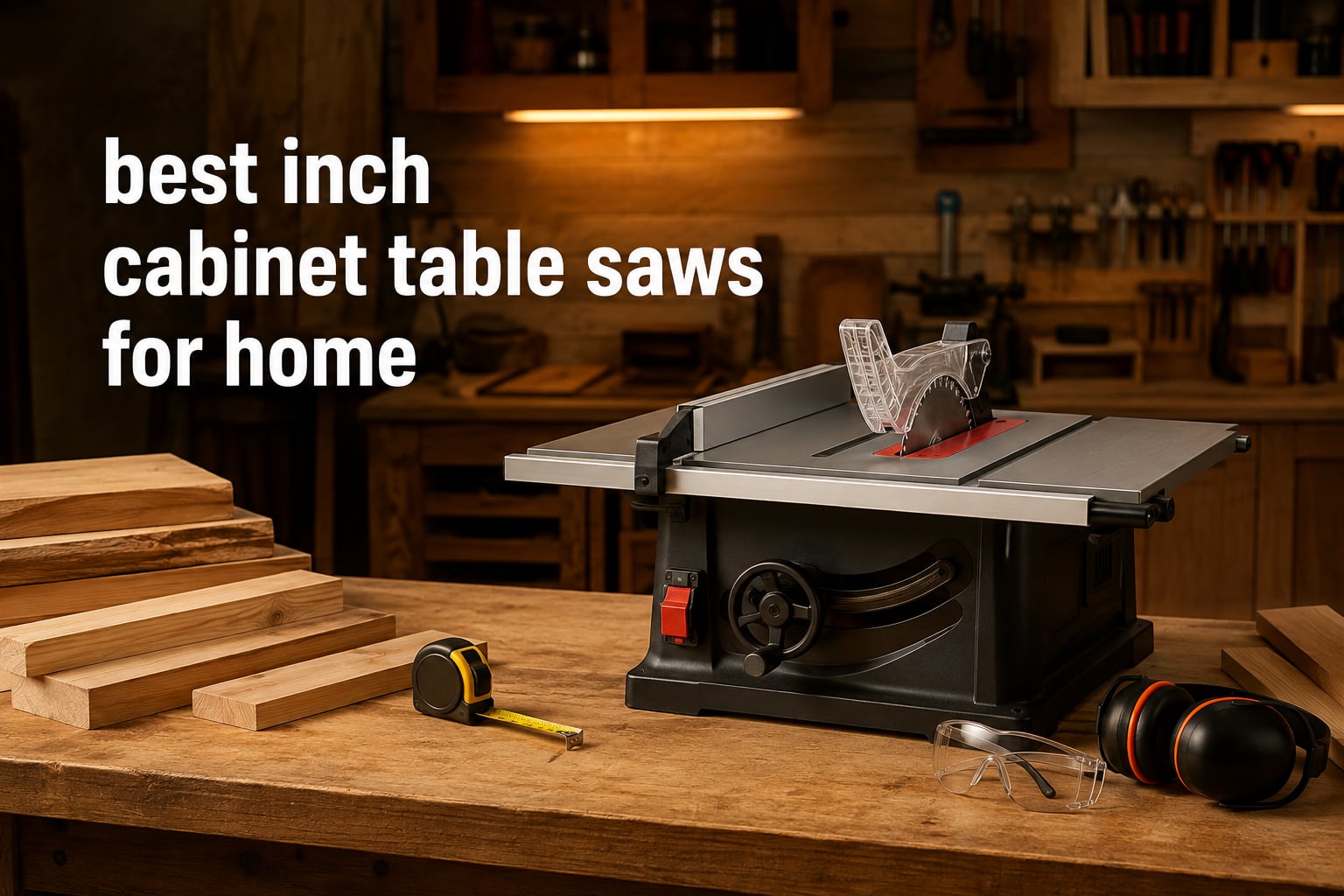 best 10 inch cabinet table saws for home