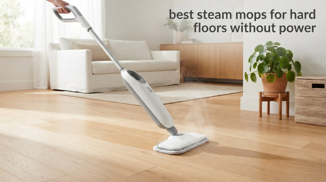 best steam mops for hard floors without power
