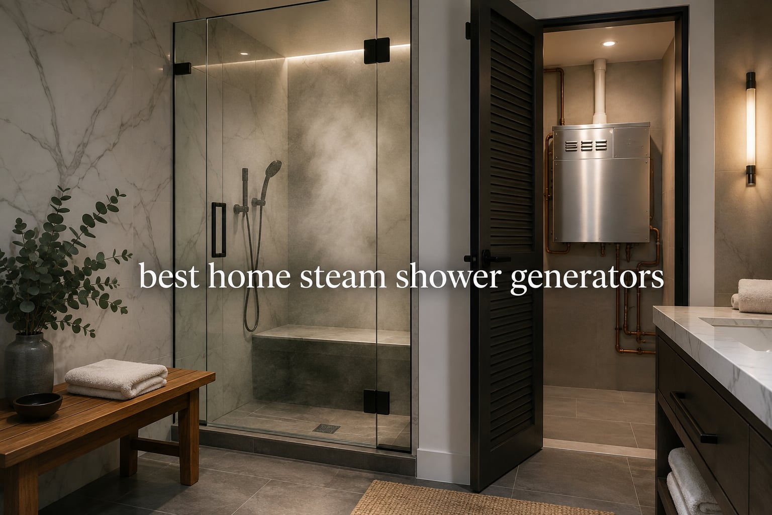 best home steam shower generators