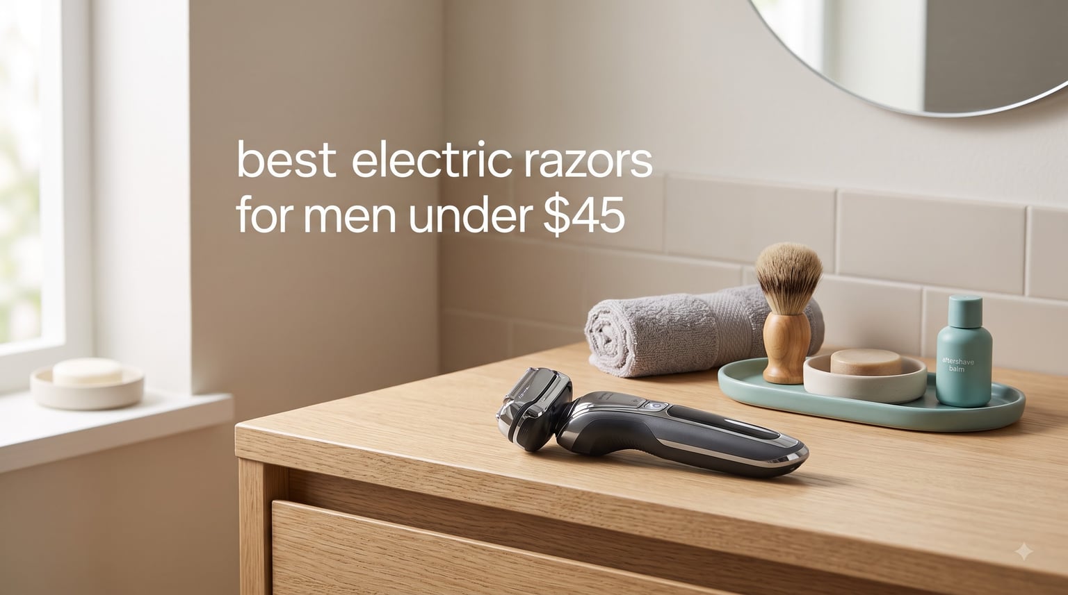 best electric razors for men under $45