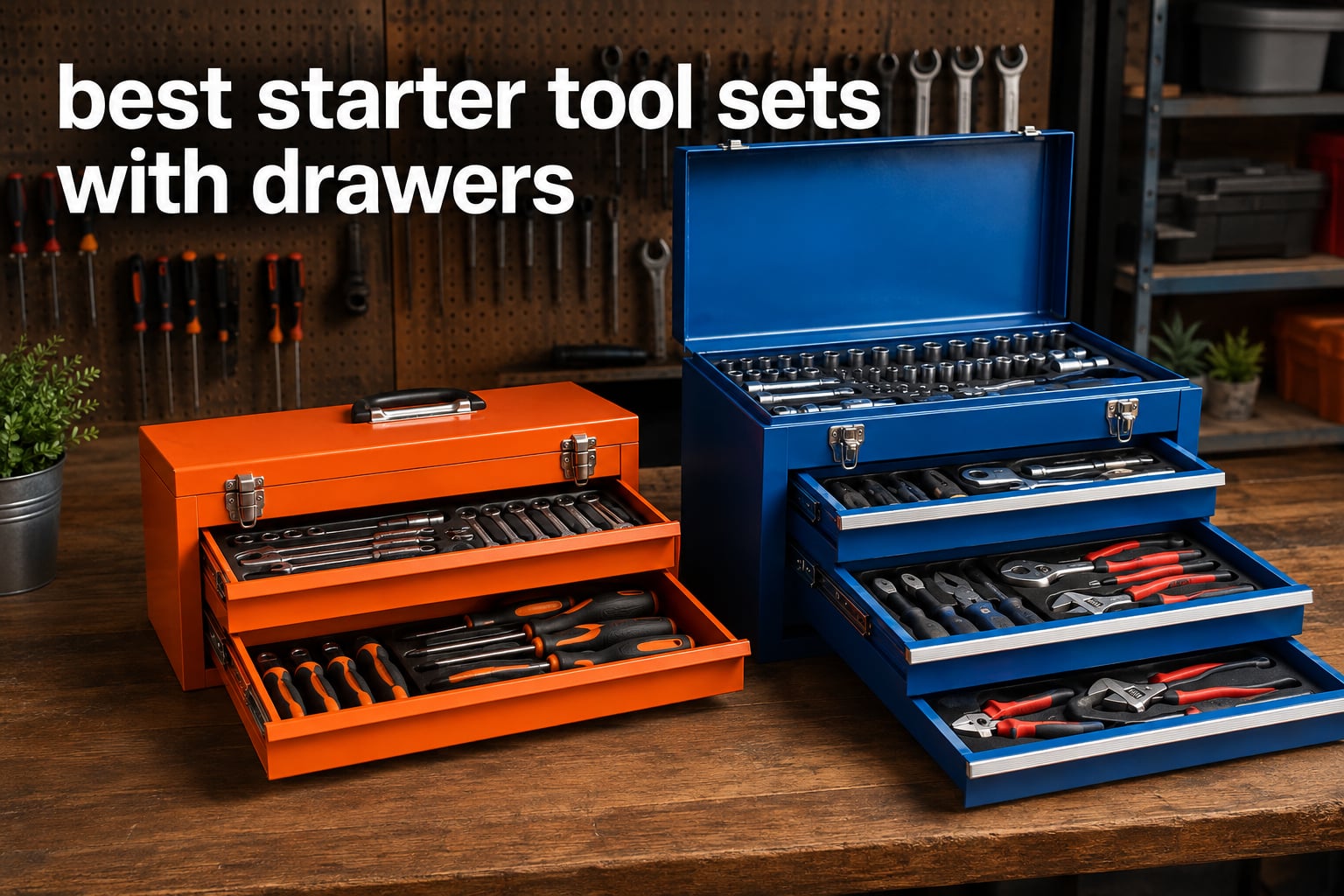 best starter tool sets with drawers