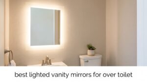 best lighted vanity mirrors for over toilet