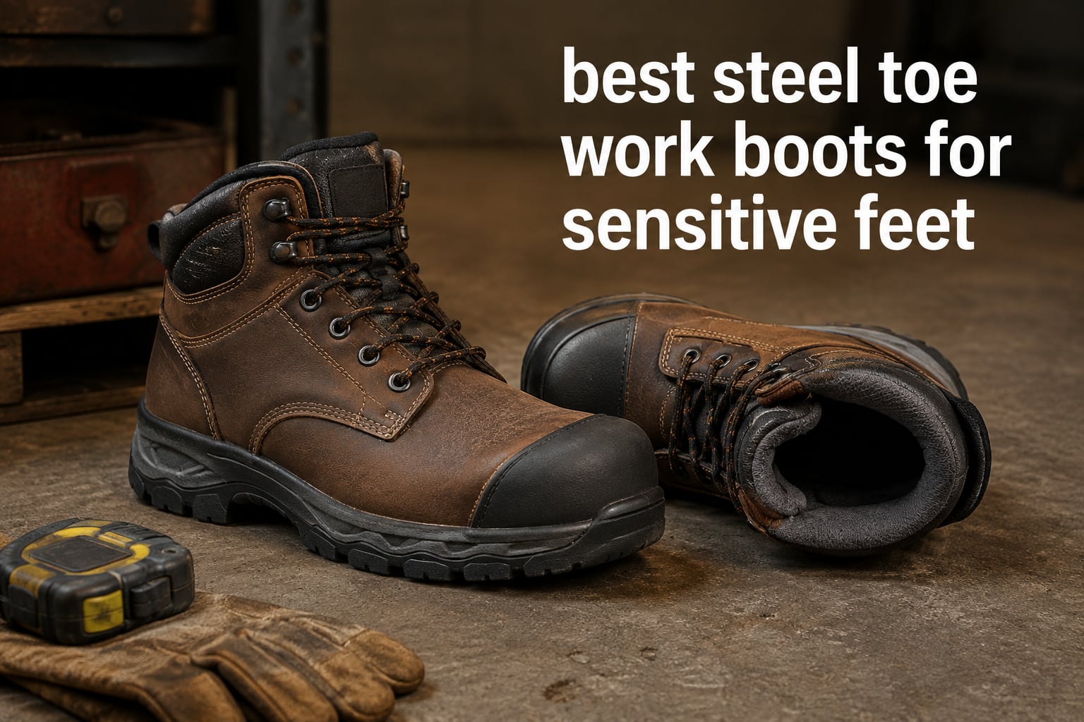 best steel toe work boots for sensitive feet