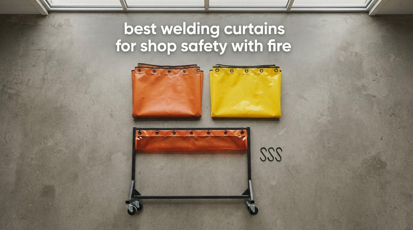 best welding curtains for shop safety with fire