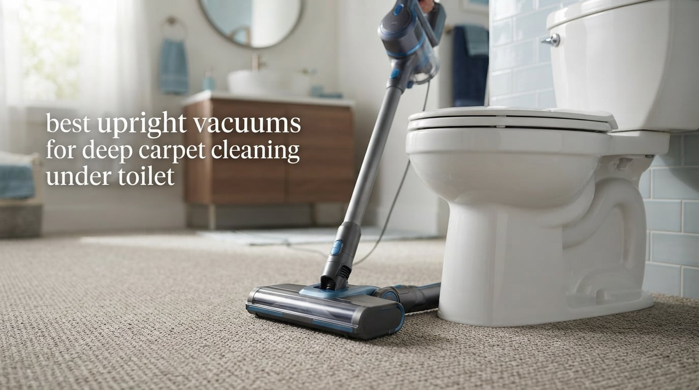 best upright vacuums for deep carpet cleaning under toilet
