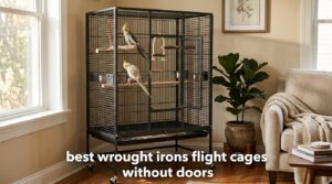 best wrought irons flight cages without doors