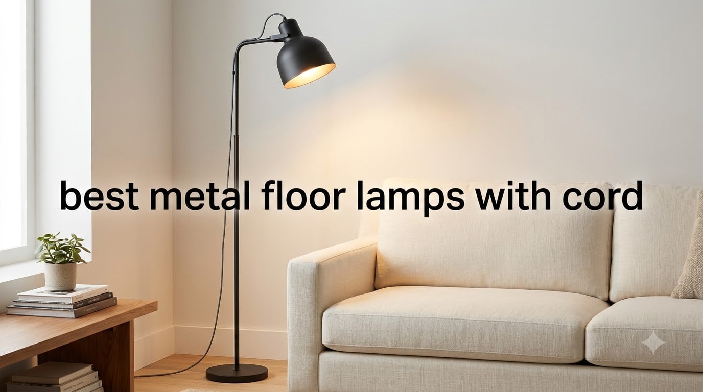 best metal floor lamps with cord