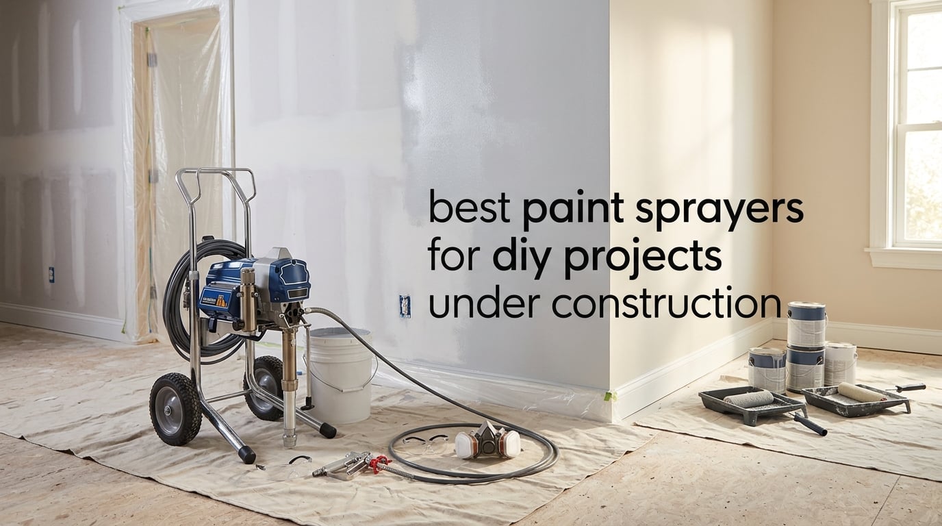 best paint sprayers for diy projects under construction