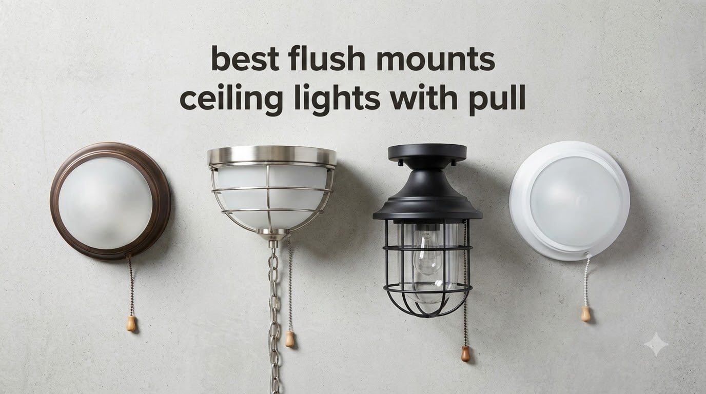 best flush mounts ceiling lights with pull