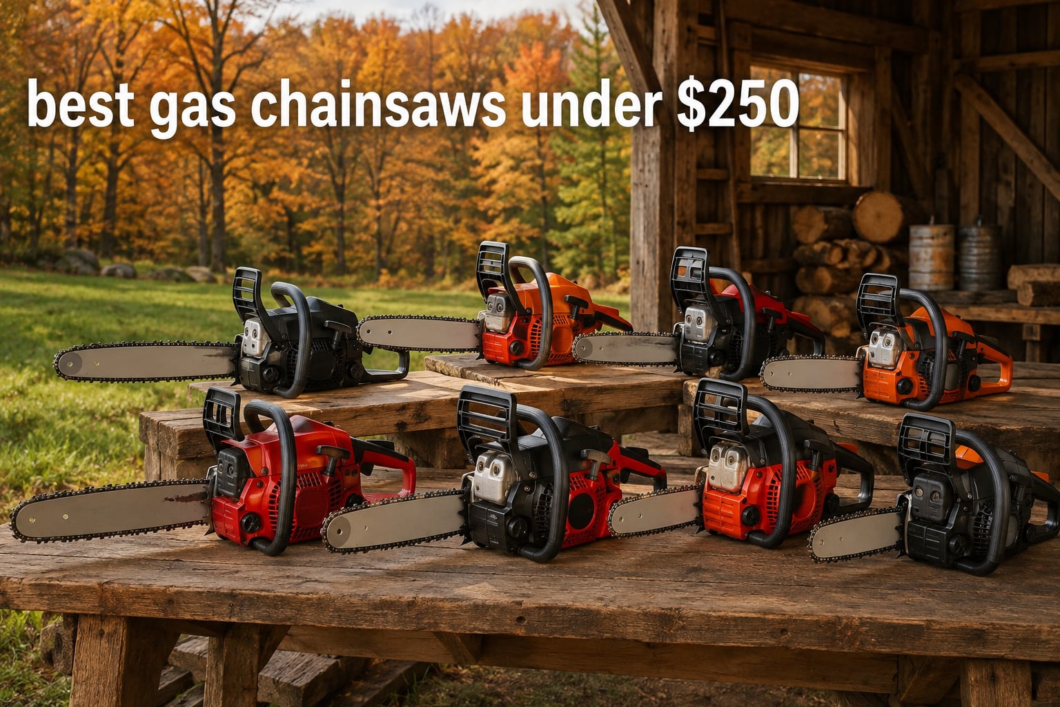 best gas chainsaws under $250