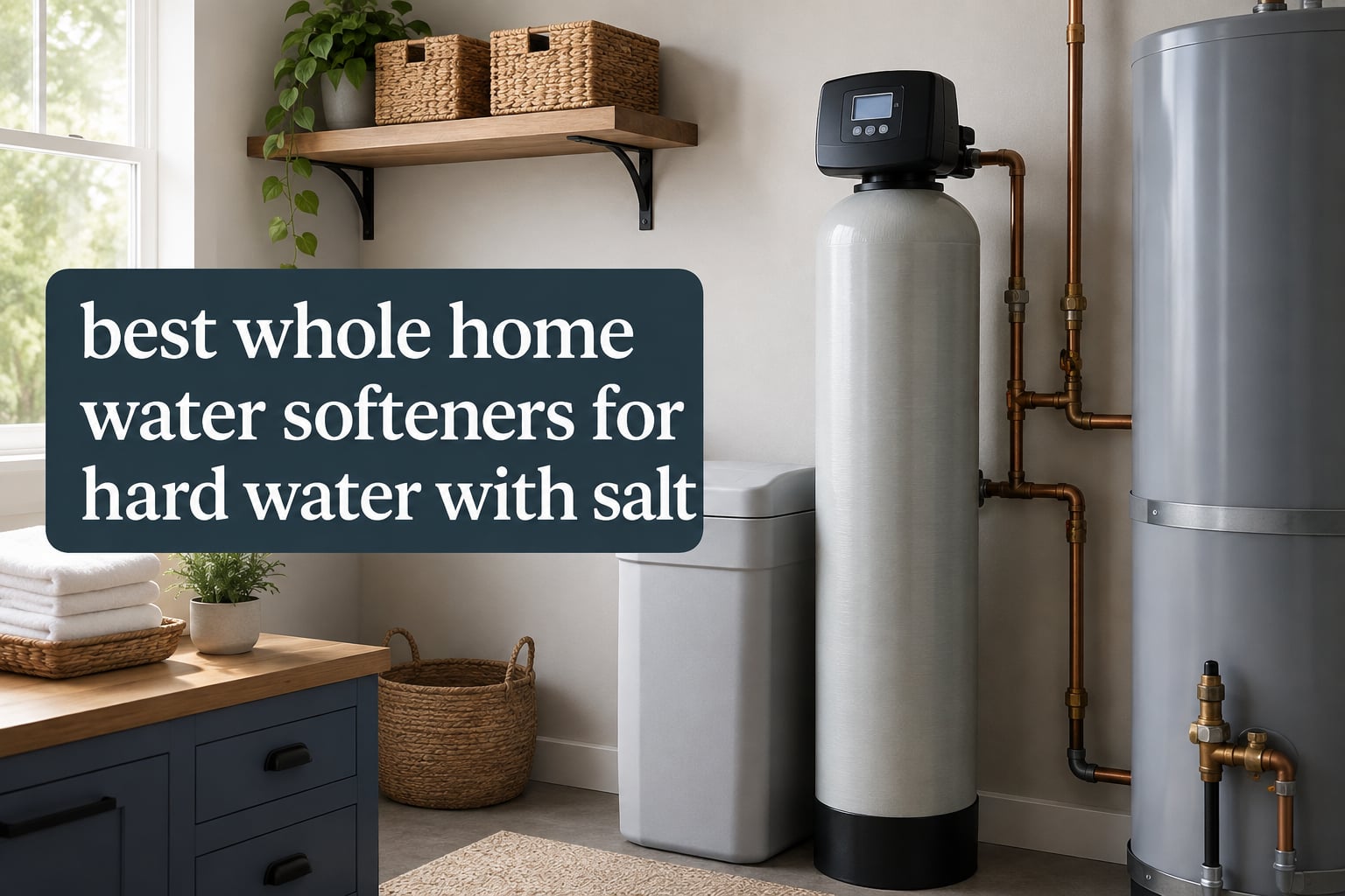 best whole home water softeners for hard water with salt