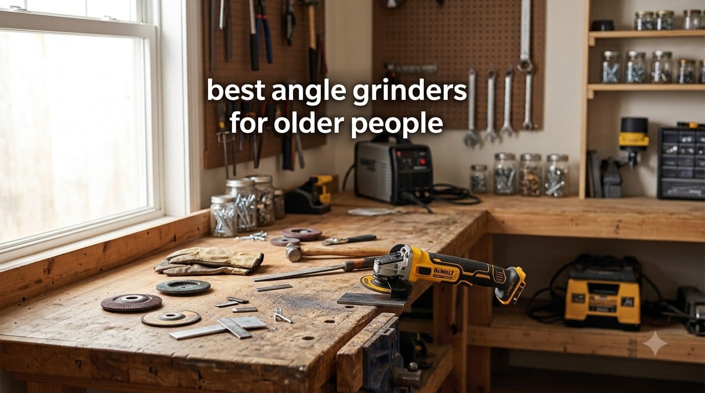 best angle grinders for older people
