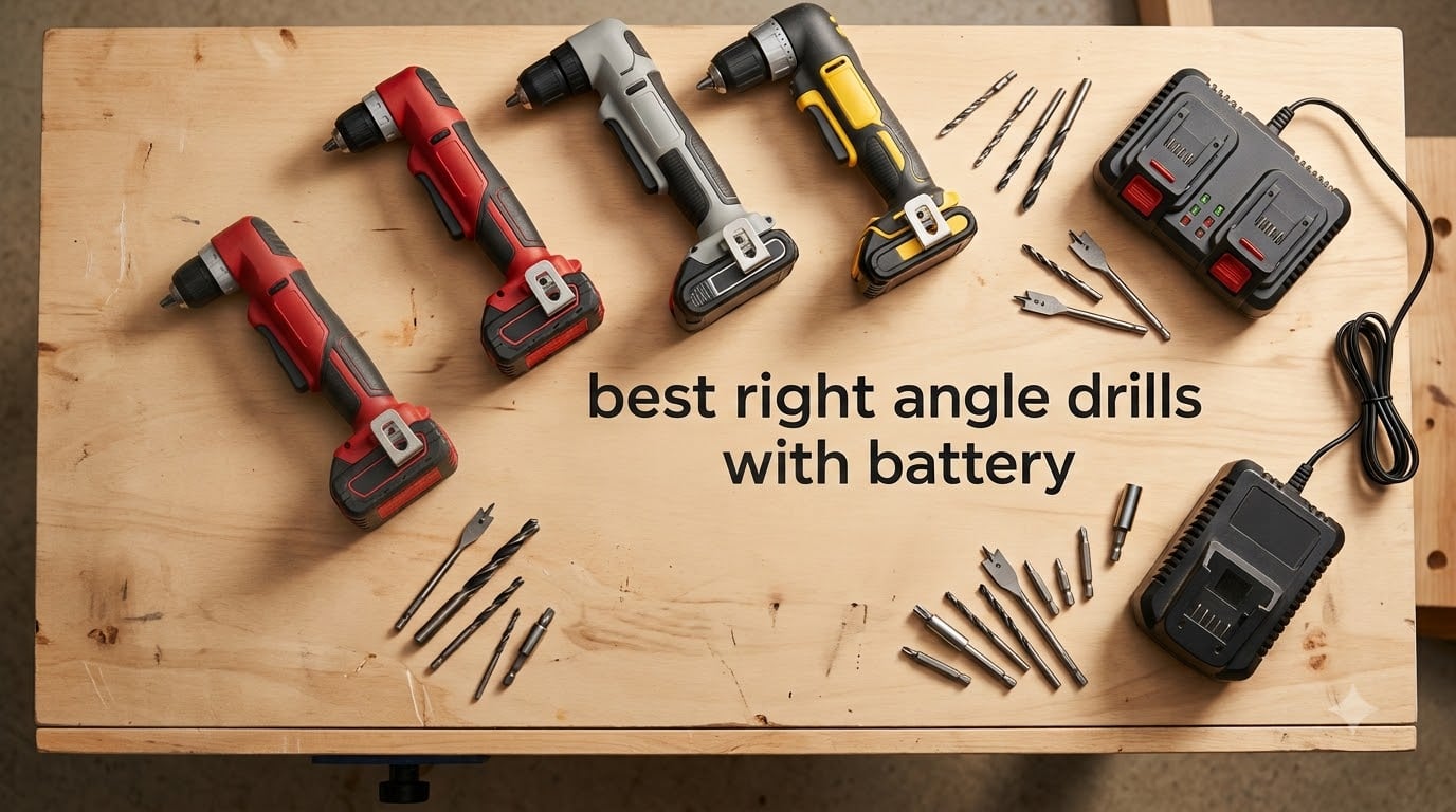 best right angle drills with battery