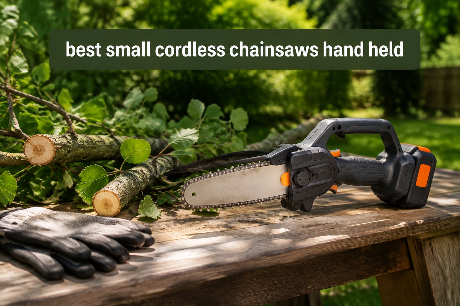 best small cordless chainsaws hand held