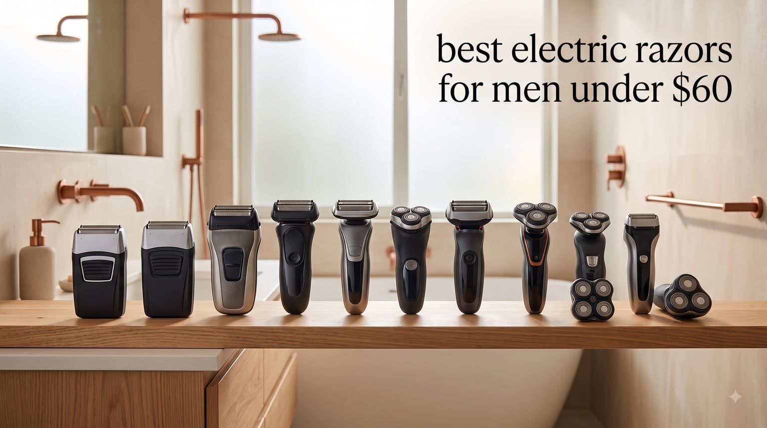 best electric razors for men under $60