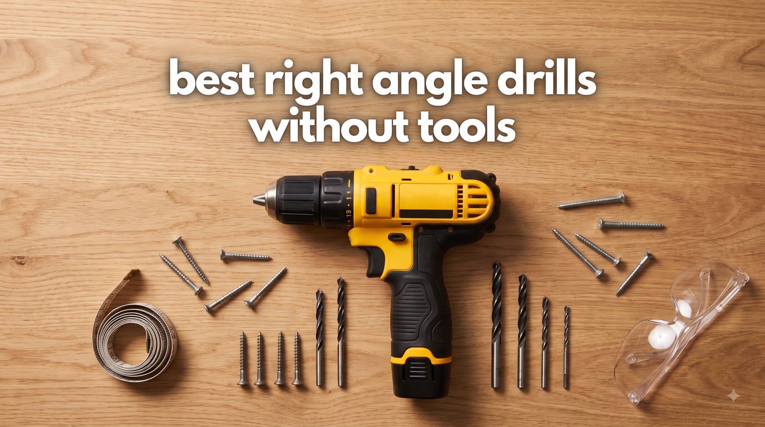 best right angle drills without tools