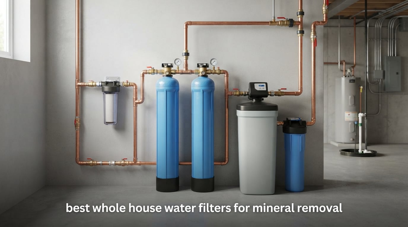 best whole house water filters for mineral removal
