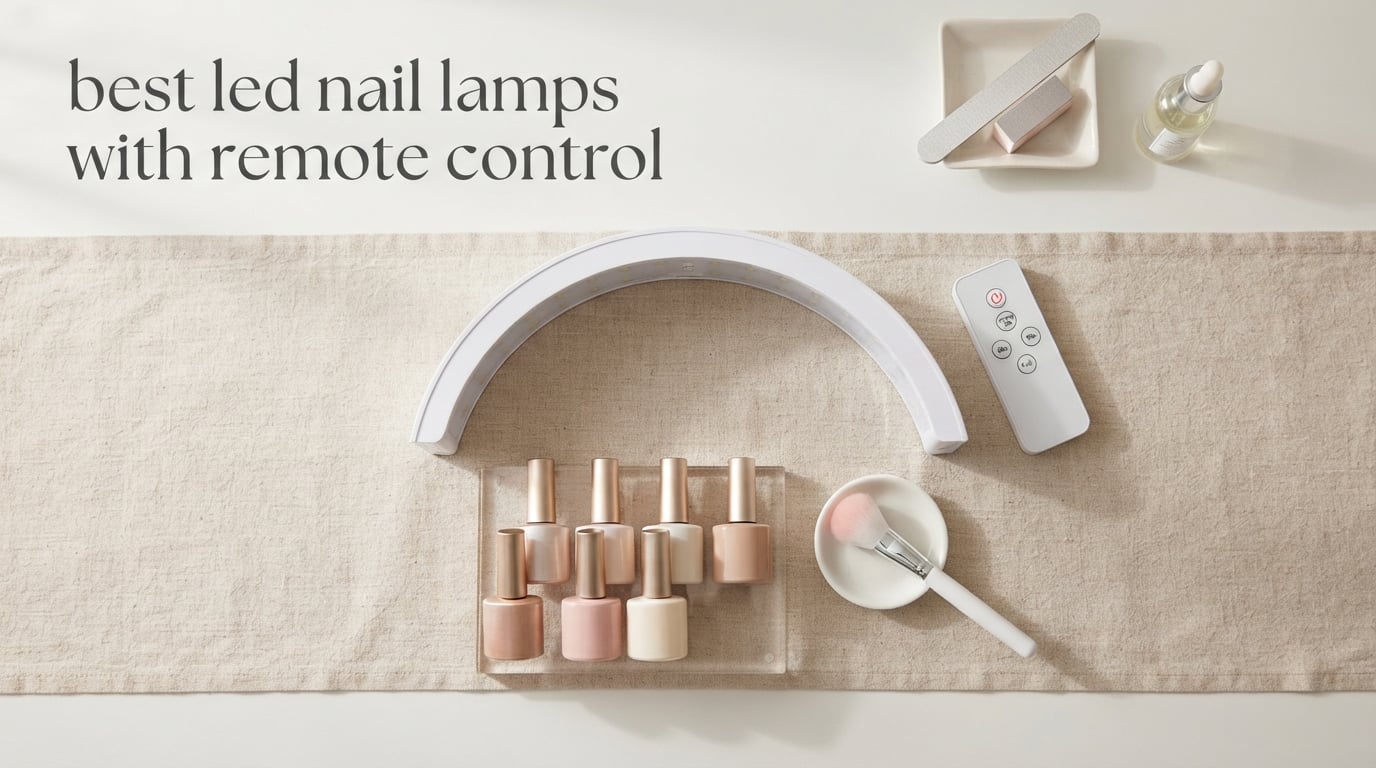 best led nail lamps with remote control