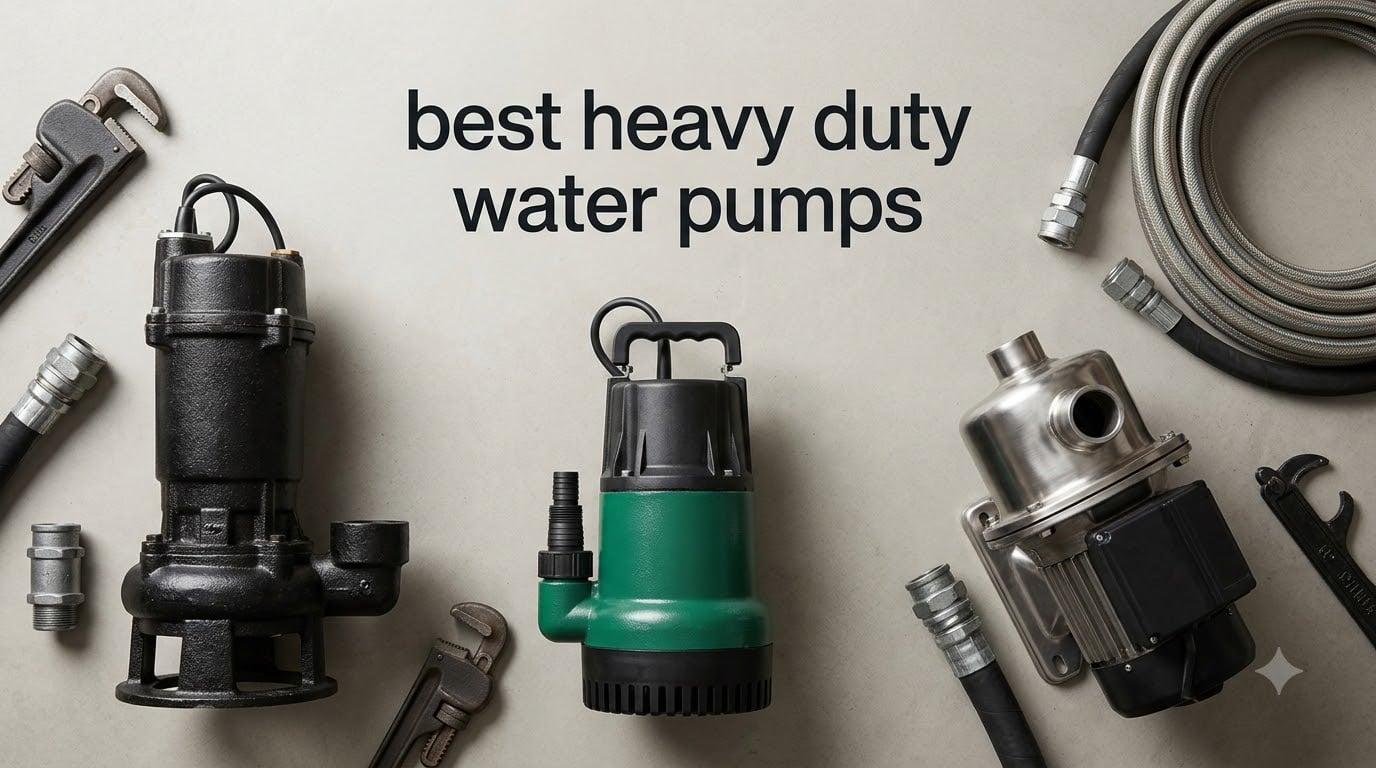 best heavy duty water pumps