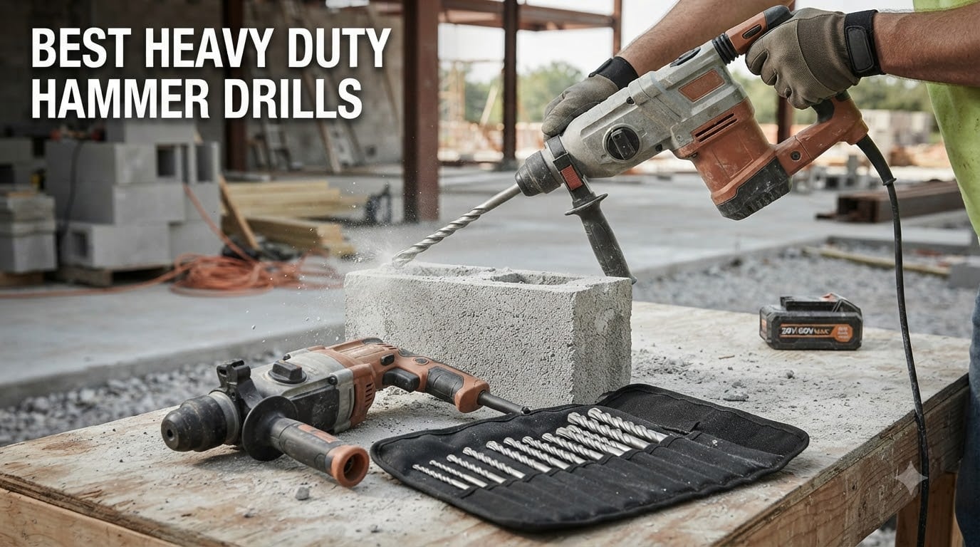 best heavy duty hammer drills