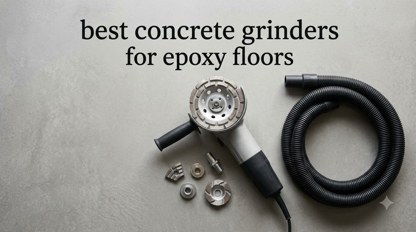 best concrete grinders for epoxy floors