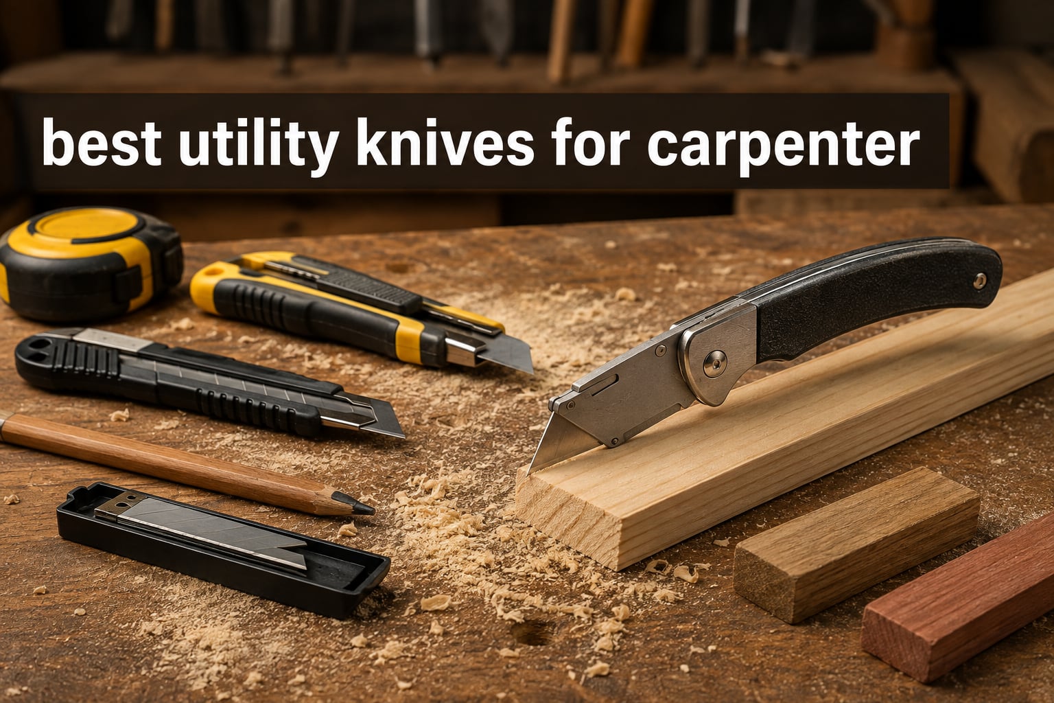 best utility knives for carpenter