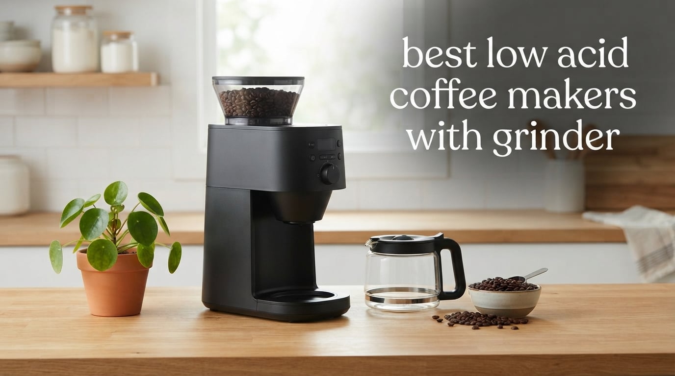 best low acid coffee makers with grinder