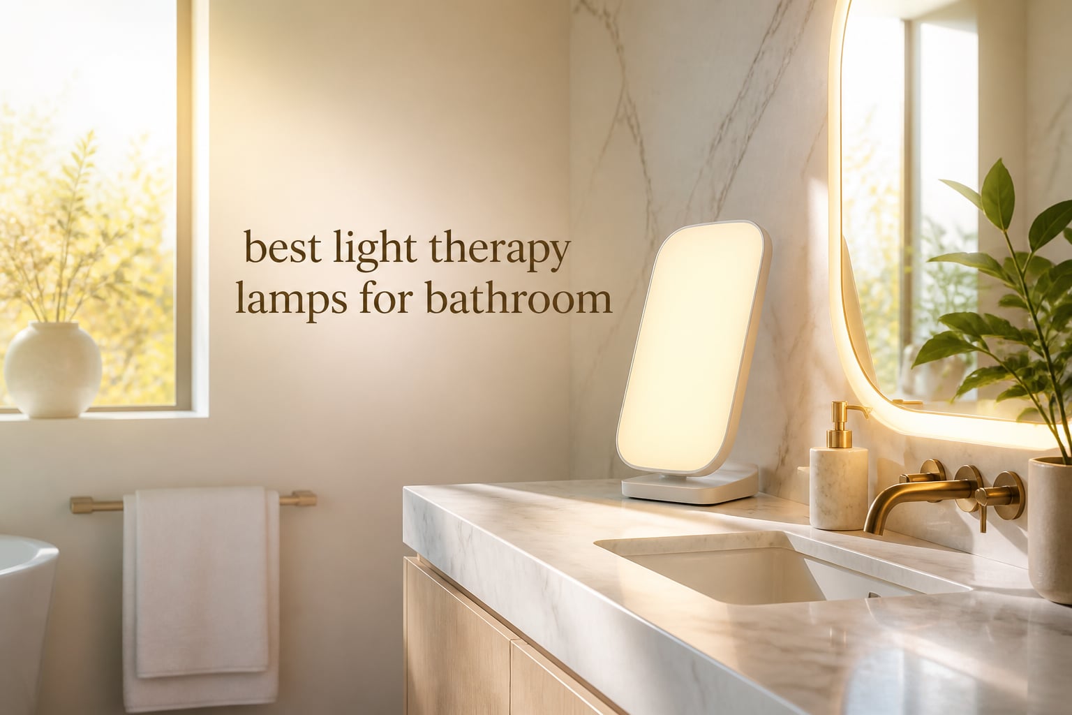 best light therapy lamps for bathroom