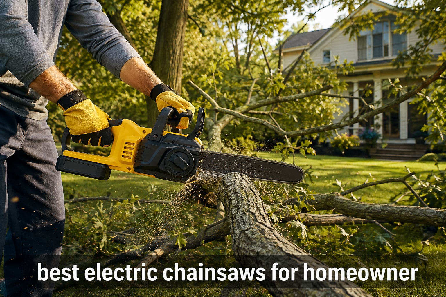 best electric chainsaws for homeowner