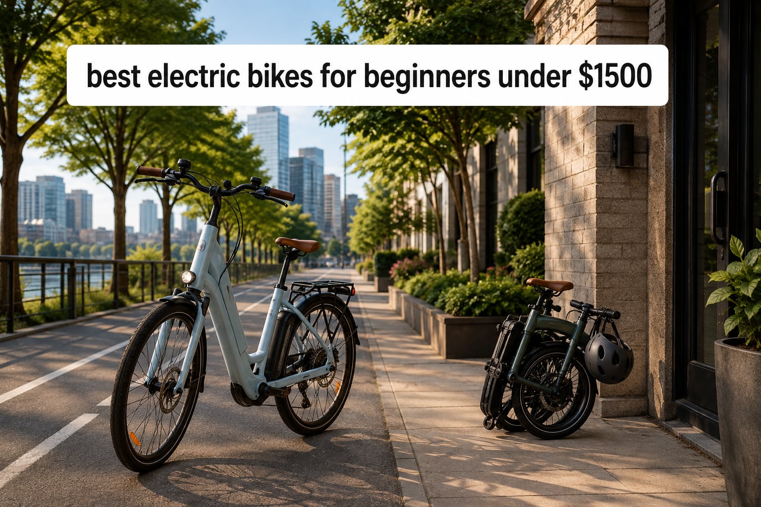 best electric bikes for beginners under $1500
