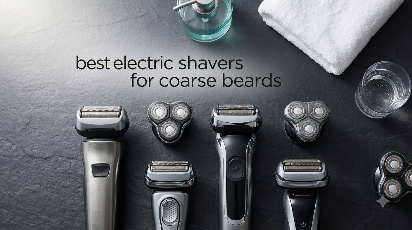 best electric shavers for coarse beards